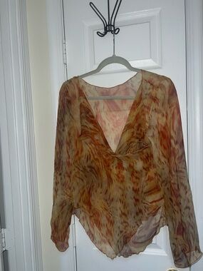 Sheer Bohemian Blouse